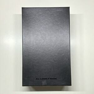 Alexander Wang | Shoe Box & One Dust Bag | Black | 7.3 W x 12.1 H x 4.5 D Inch